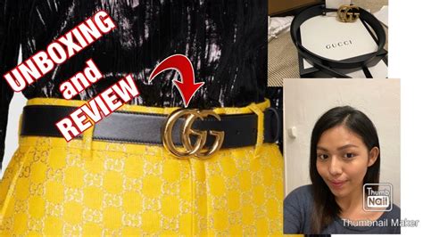 gucci belt unboxing 2017|GUCCI MARMONT BELT UNBOXING & REVIEW .